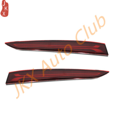 LED Rear Brake Lights Tail Lamps Reflector For Hyundai Solaris Accent 2017-2020