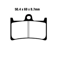 EBC BremsbeläGe Vorn Passend FüR Yamaha XP 500 Tmax Bj. 2008-2011