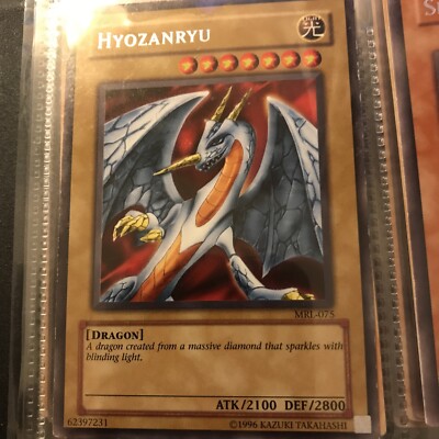 1x Hyozanryu - MRL-075 - Rare - Unlimited Edition YuGiOh | eBay