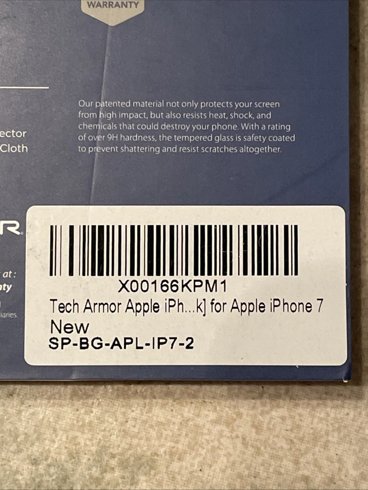 Tech Armor Ballistic Glass Screen Protector iPhone 6/6s/7/8 - Image 3 of 3