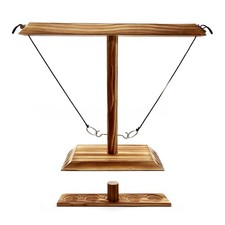 Ring Toss Games for Adults,Hook and Game,Handmade medium-x, wood color