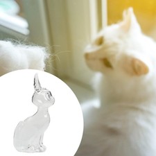 Pet Hair Memorial Bottle Cat Hair Keepsake Jar Portable Commemorative Container