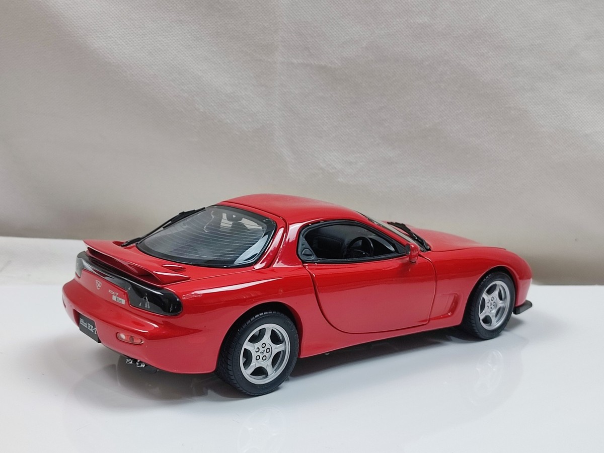 kyosho 1/18 Scale Mazda Rx7 FD Red Model Car rhd Rx-7 Fd3s Classic