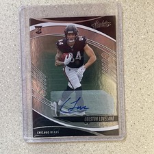 2025 Panini Absolute - Rookies Colston Loveland #114 Signatures (AU, RC)