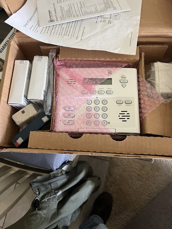 GE ITI Simon 3 Security System Control Panel 80-648-3X Untested 