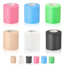 Pre Wrap Athletic Tape 6 Pack, 2.76 Inch x 11 Yards Foam Underwrap Bandage, Foam