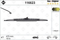 SWF Wischblatt 116623 FüR Daewoo Daihatsu Dodge Passend FüR Fiat Ford Honda