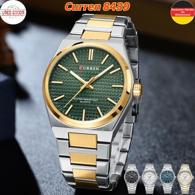 Herren Armbanduhr Curren 8439 Modische Quarzuhr Fashion Elegant Männer Watch Uhr