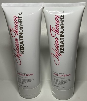 2 Infusion Therapy Keratin Complex Vanilla Bean Deep Conditioner 7 OZ/207 mL