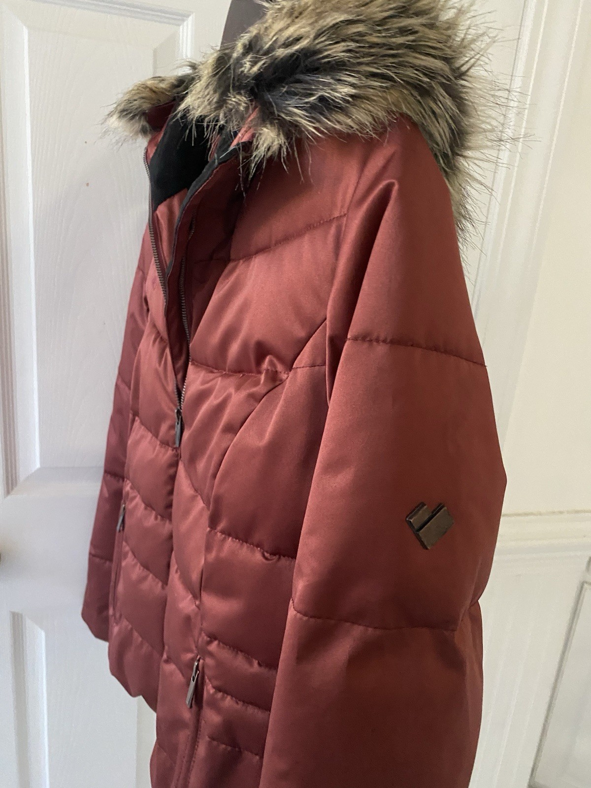 $349 Obermeyer Bombshell Ski Jacket Copper Wine F… - image 4