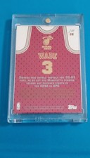 Topps 2003-04 Jersey Edition Dwyane Wade Miami Heat Rookie Memorabilia Card