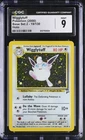Pokemon CGC 9 Wigglytuff Holo - Base Set 2 19/130