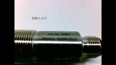   + FUCHS VISOLUX 10-30VDC 4 PIN PHOTOELECTRIC SENSOR OBS4000-18GM #xh