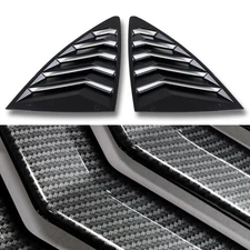 FIT 2013-2020 SCION FRS/SUBARU BRZ CARBON STYLE SIDE WINDOW LOUVERS SCOOP COVER