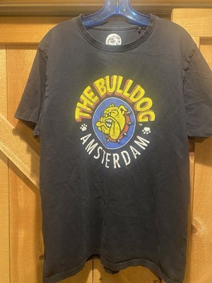 Bulldog Amsterdam Coffee Shop Black Shirt Genuine Men s Size XL