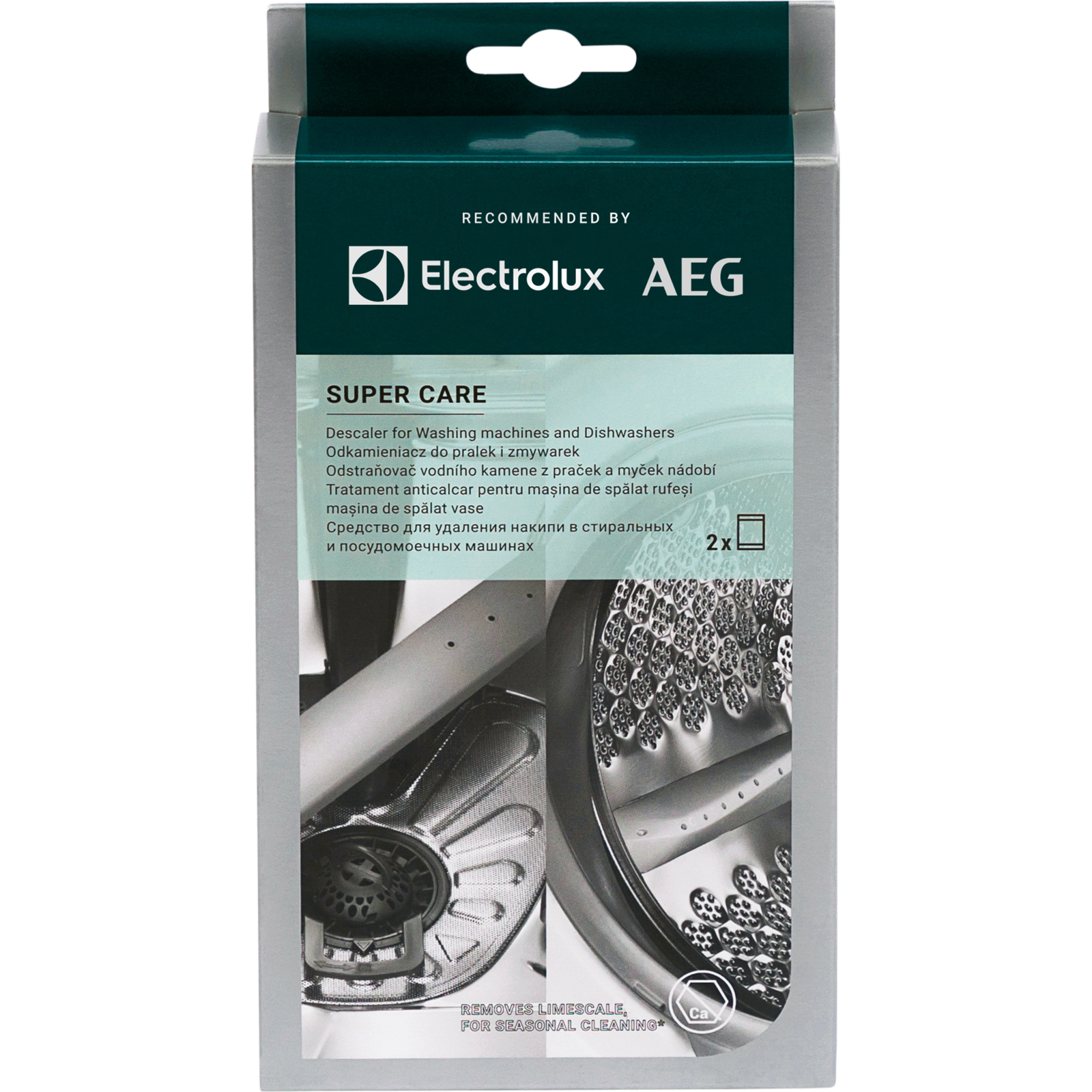 Electrolux Super Care  DW WM - 2 x 100 gr  (AEG,Electrolux) M2GCP101