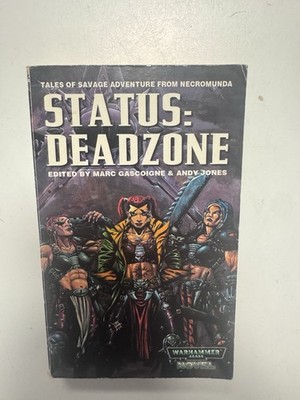 Games Workshop Status: Deadzone Gascoigne Jones PB Warhammer 40K 1st Ed 2000