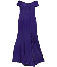 XSCAPE Womens Sweetheart Gown Dress, blue, Petite, 6P