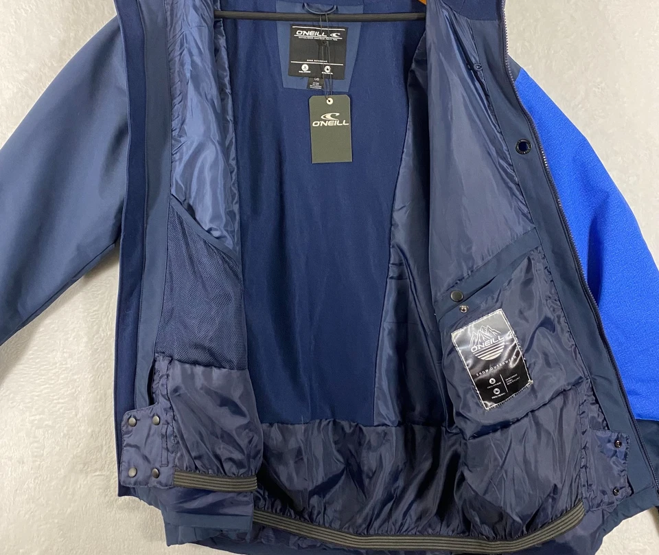 Chaqueta O'NEILL CUE SNOW OUTWEAR Talla XL Firewall/Hyperdry Victoria Azul Nueva con Etiquetas Foto 2 de 4