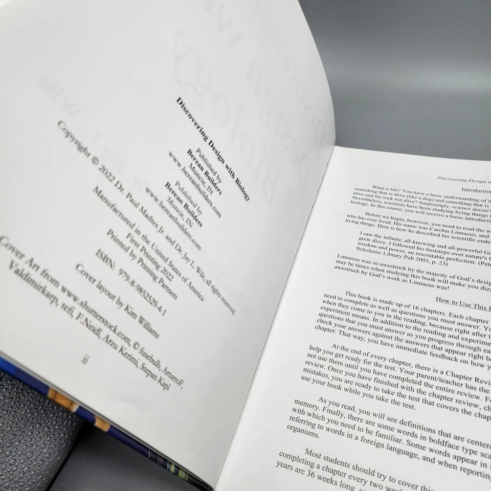 Berean Builders Discovering Design With Biology Set - Text & Tests/Answers - Image 4 of 4