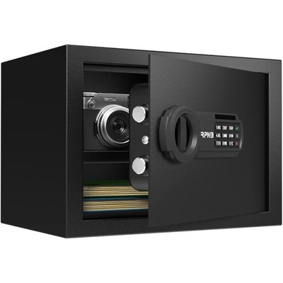 Sicherheits Safe, Geldkoffer, Safe mit Digitalcode, Stahl, 14L