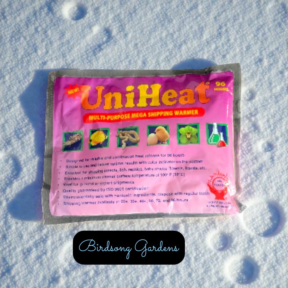 96 Hr Heat Pack Add-On With Plant Purchase Required For Night Temps 45&deg; & Below