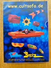 Bretz Brothers Design Sofa Gensingen Cultsofa 2001 Vintage Ad Werbung Reklame