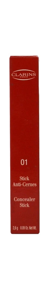 Corrector en barra Clarins 01 beige claro 0,09 onzas Foto 2 de 4