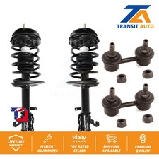 Front Complete Shock Assembly And TQ Link Kit For Toyota Corolla Chevrolet Prizm