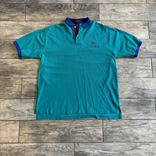 RARE Vintage MICROSOFT WINDOWS 95 Cotton Polo Shirt Johnathan Corey Size XXL
