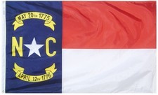 North Carolina State Flag USA-Made to Official State Design Specifications, 3...
