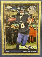 Lamar Jackson - 1/1 SUPERFRACTOR -2026 Topps Flagship Football-1991 Topps Chrome