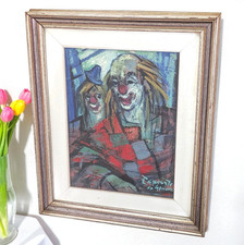 Pasquale Esposito da Genova – Pagliacci, dipinto originale firmato