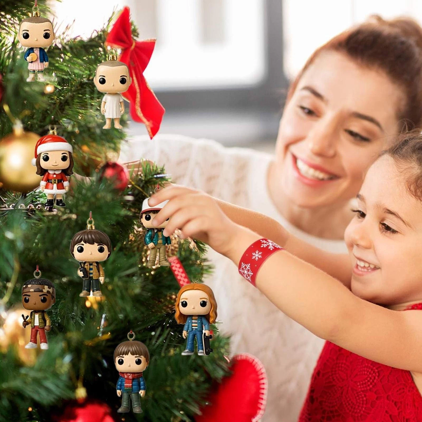 Stranger Things 2026 Advent Calendar 2D Acrylic Ornament Christmas Countdown Box