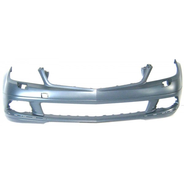 FrontstoßStange FüR C W204 2010-2011 Eleganz LöCher Scheinwerferreiniger-image