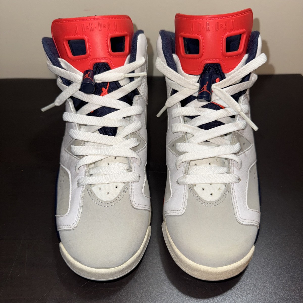 Nike Air Jordan 6 Retro White Size 6Y GS Women's 7.5 Tinker
