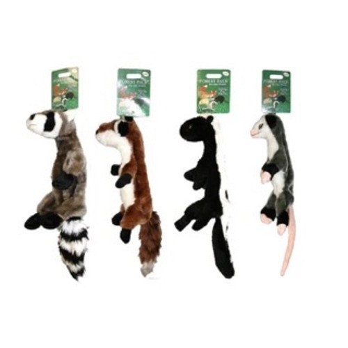 Leather Brothers 16" Stuffing Free Forest Pals Plush Dog Toy