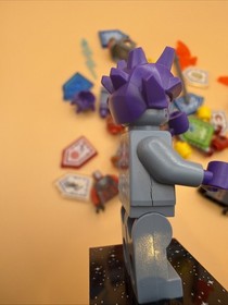 Lego NEXO KNIGHTS Parts and Figs Lot Shields, Fig parts Stone Stomper Harpy Head
