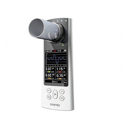 Bluetooth Spirometer - Handheld Lung Function Tester with App