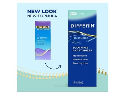 Differin Feuchtigkeitslotion Gesicht & Körper für empfindliche Haut 110ml