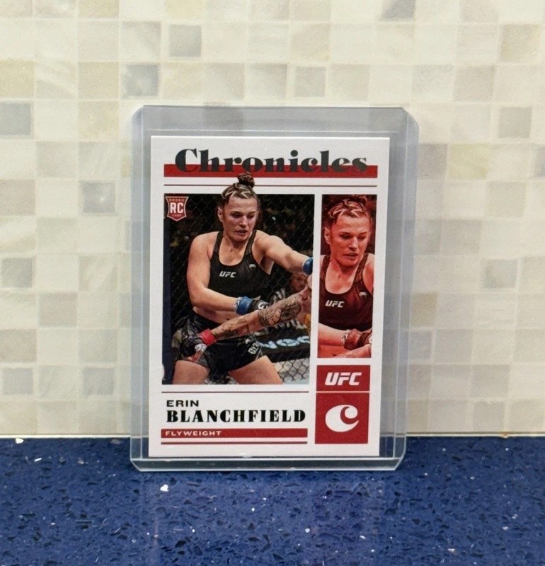 2023 Panini Chronicles UFC Erin Blanchfield #79 RC