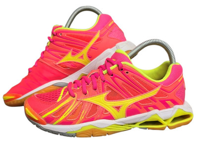 Mizuno Wave Tornado X2 Turnschuhe Damen UK 5,5 Hallenplatz Laufen Fitnessschuhe