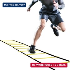 Agility Ladder Training Speed 12 Rung 20ft with Carry Bag