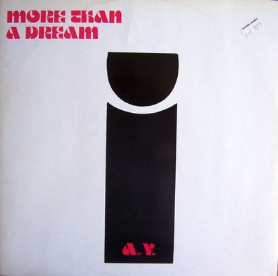 ''I'' Featuring Alison Yasou - More Than A Dream 12'' Maxi Vinyl Electronic,Po 0047