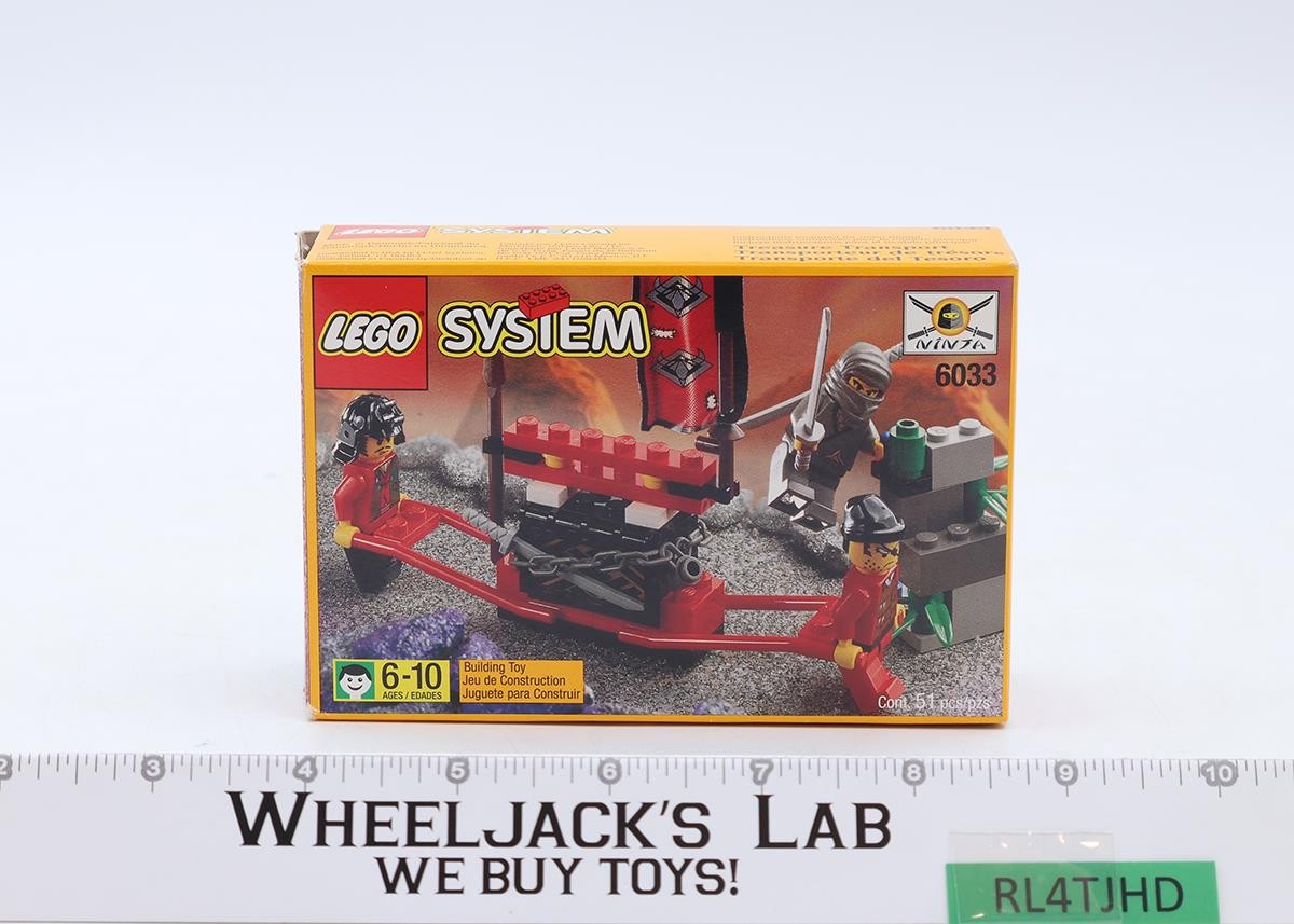6033 Treasure Transport W/ Box + Manual 1998 Lego Ninja | eBay