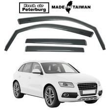 For Audi Q5 2009-2017 In-channel Rain Guards Wind Deflector 4pcs For Audi Q5 2009-2017 In-channel Rain Guards Wind Deflector 4pcs