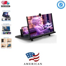 14" Screen Magnifier -3D HD Mobile Phone Magnifying Projector Screen Enlarger...
