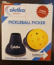 Aletka Sports Pickleball Picker Retriever Black Fits All 2 Pack
