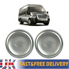 2X FRONT WHEEL CENTRE CAPS TRIMS REAR WHEEL FORD TRANSIT MK6 MK7 MK8 1573029
