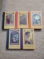 5 Hardcover Lemony Snicket's A Series of Unfortunate Events Book Lot 3-6,8